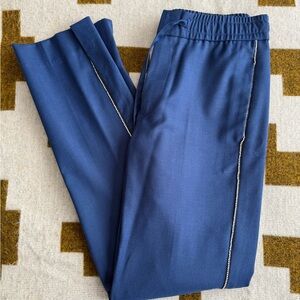 Zadig & Voltaire Navy Joggers with Side Trim